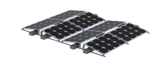 TP-7 Flat Roof Ballast Mounting System